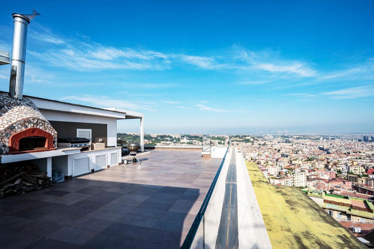 Terrazza Manu - Loft Suspended Over The City-Vomero 那不勒斯 外观 照片