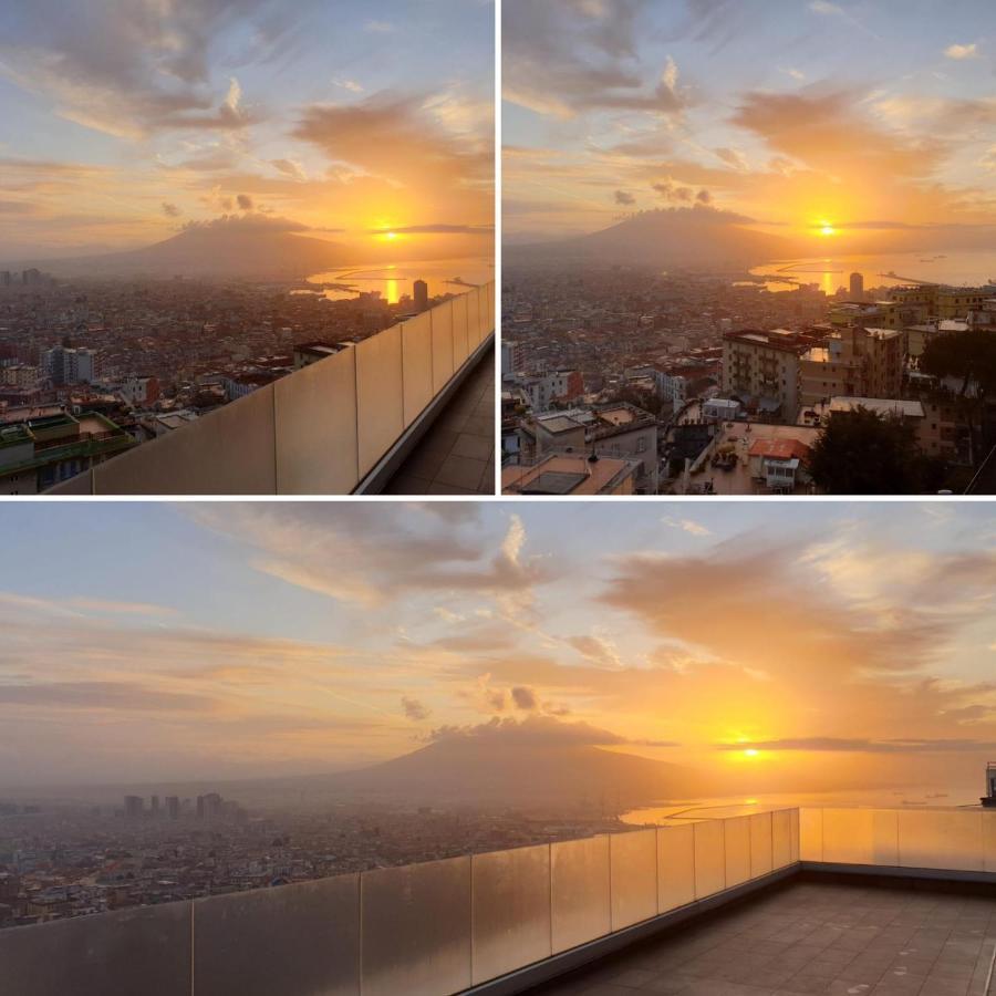 Terrazza Manu - Loft Suspended Over The City-Vomero 那不勒斯 外观 照片