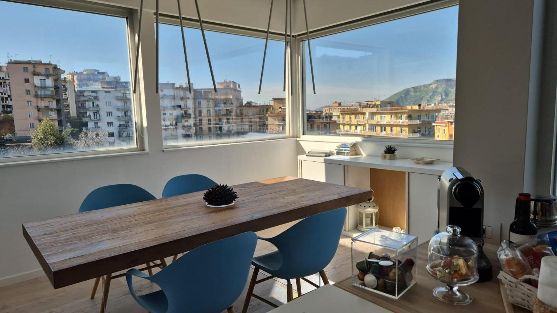 Terrazza Manu - Loft Suspended Over The City-Vomero 那不勒斯 外观 照片