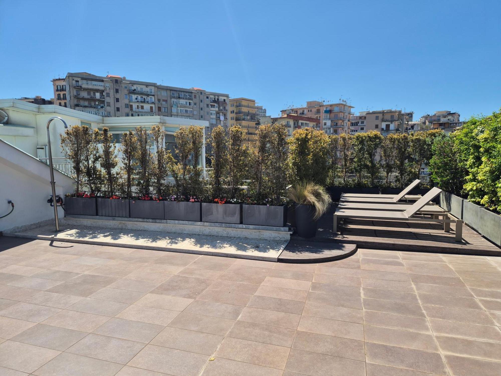 Terrazza Manu - Loft Suspended Over The City-Vomero 那不勒斯 外观 照片