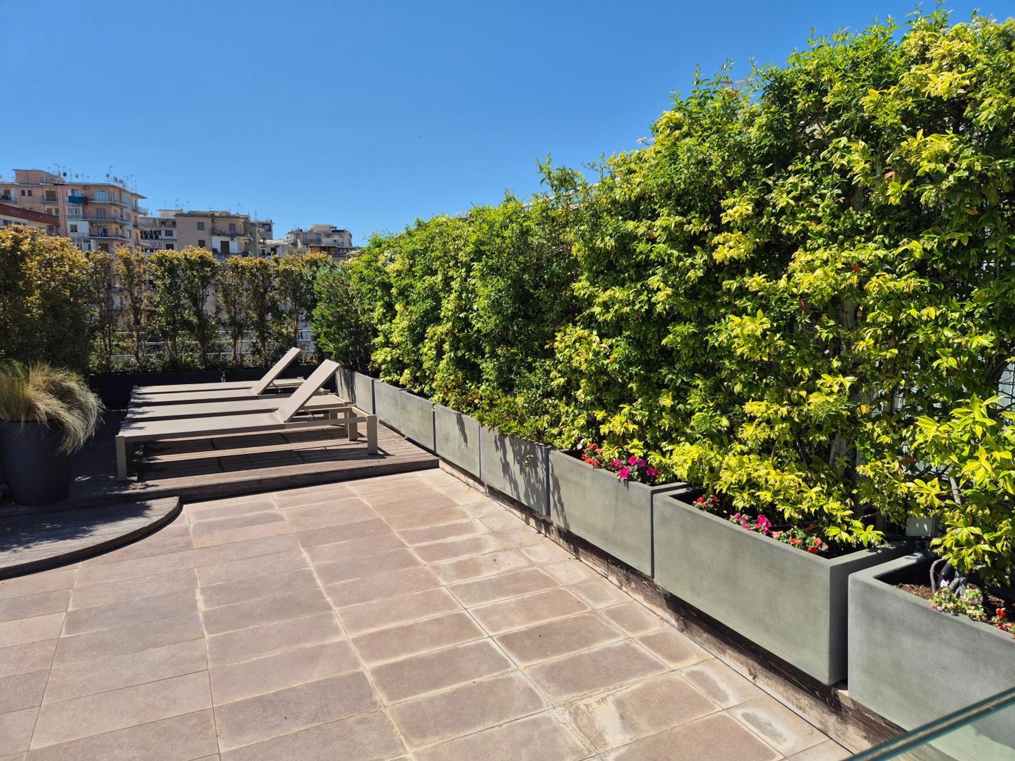 Terrazza Manu - Loft Suspended Over The City-Vomero 那不勒斯 外观 照片