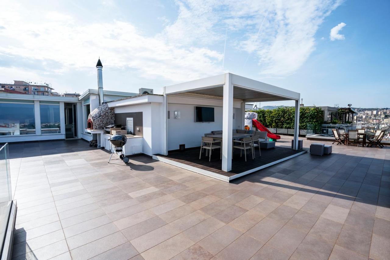Terrazza Manu - Loft Suspended Over The City-Vomero 那不勒斯 外观 照片