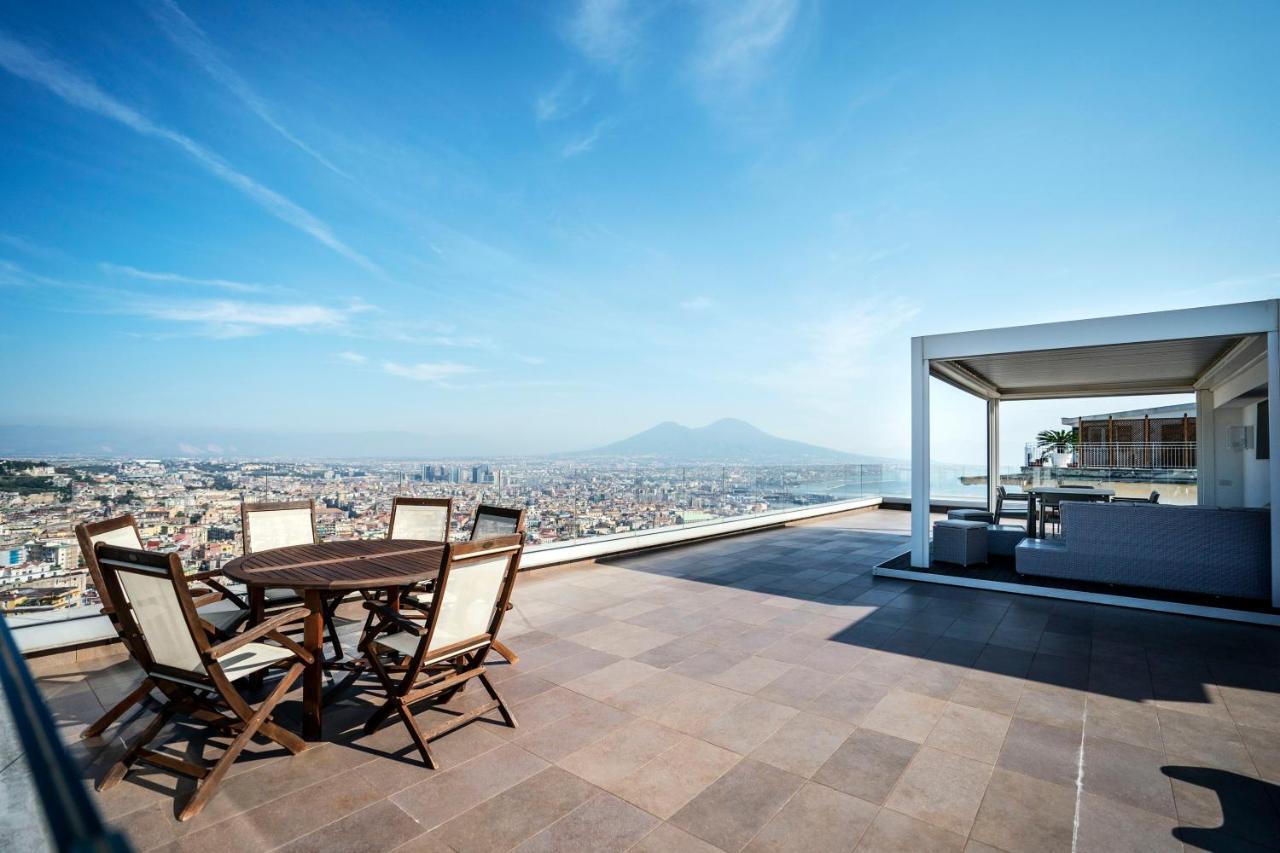 Terrazza Manu - Loft Suspended Over The City-Vomero 那不勒斯 外观 照片